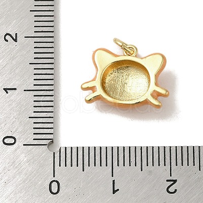 Rack Plating Brass Enamel Pendants KK-S366-03G-1