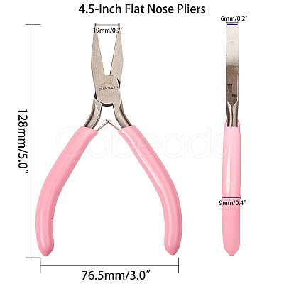 SUNNYCLUE 45# Carbon Steel Jewelry Pliers PT-SC0001-05-1