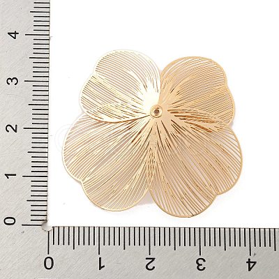 Brass Bead Caps KK-P264-01KCG-1