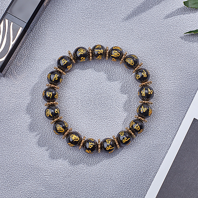 Natural Agate Beads Strands G-OC0001-37B-10mm-1