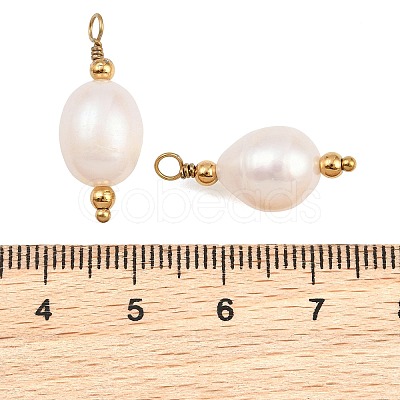 Natural Pearl Pendants PA-CBA0A45-13G-1