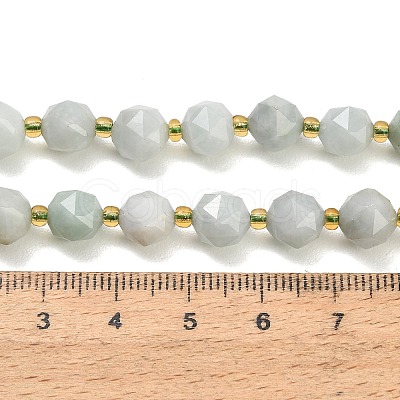 Natural Myanmar Jade Jadeite Jade Beads Strands GG-CBA3921-B15-8mm-1