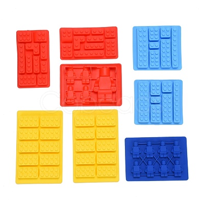 Toy Robot Food Grade Silicone Molds DIY-WH0013-18-1