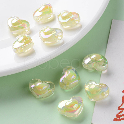 Transparent Acrylic Beads LS-TACR-S152-08B-07-1