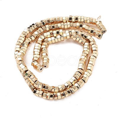 Electroplated Synthetic Non-magnetic Hematite Beads Strands G-M095-G01-02KCG-1