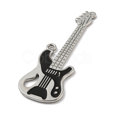 Platinum Plated Alloy Enamel Big Pendants PALLOY-M218-08P-02-1
