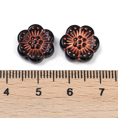 Opaque Acrylic Beads OACR-P029-10A-01-1