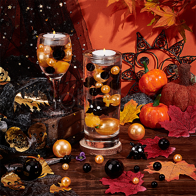 8Pcs Opaque Resin Halloween Display Decorations AJEW-PH0018-15-1