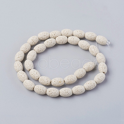 Natural Lava Rock Beads Strands G-F671-03A-02-1