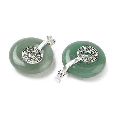 Natural Green Aventurine Pendants GG-CBAF4FB-02S-B08-1