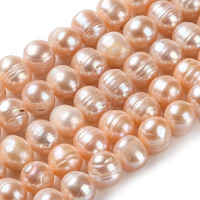 Natural Cultured Freshwater Pearl Beads Strands PEAR-E018-30-1