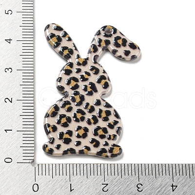 Opaque Acrylic Sided Pendants MACR-D027-05A-1
