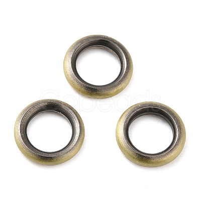 Tibetan Style Rack Plating Brass Linking Rings KK-Q805-19AB-1