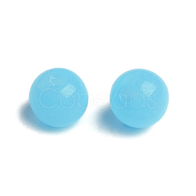 Fluorescent Acrylic Beads MACR-R517-6mm-05-1