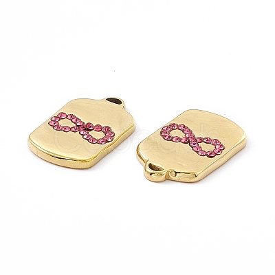 PVD Vacuum Plating 201 Stainless Steel Pendants STAS-J401-VC1040-1