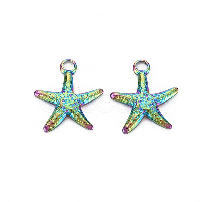 201 Stainless Steel Pendants STAS-S119-043-1