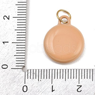 Printed 304 Stainless Steel Pendants STAS-B125-03H-G-1