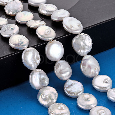 Natural Keshi Pearl Beads Strands PEAR-S018-03D-1