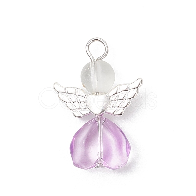 Glass Pendants PALLOY-JF04591-1