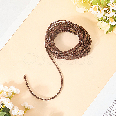 5 Yards Braided Leather Cord WL-CL0001-02B-1