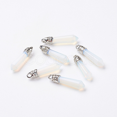 Opalite Pointed Pendants X-G-P309-07-1