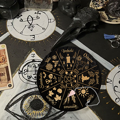 AHADEMAKER DIY Wiccan Altar Supplies Kits AJEW-GA0004-66B-1