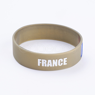 Silicone Wristbands Bracelets BJEW-K168-01A-1