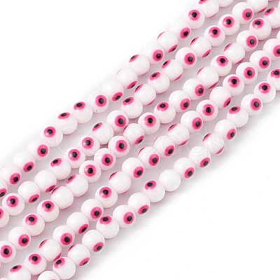 Baking Paint Glass Beads DGLA-C001-02C-1