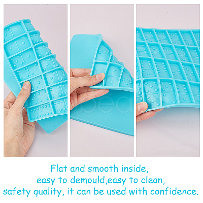 DIY Dominoes Silicone Molds DIY-FH0001-71-1