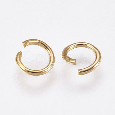 304 Stainless Steel Open Jump Rings A-STAS-F084-26G-1