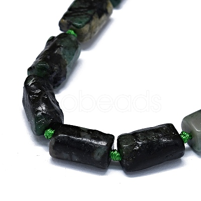 Natural Emerald Beads Strands G-O170-157-1