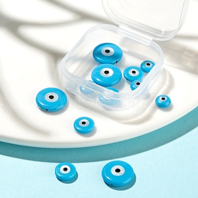 12Pcs 3 Style Synthetic Turquoise Beads G-LS0001-72-1