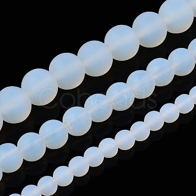 Imitation Opalite Glass Beads Strands GLAA-T032-J4mm-MD02-1