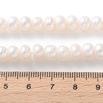 Natural Cultured Freshwater Pearl Beads Strands PEAR-I007-02N-04C-1