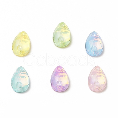Mocha Effect Teardrop Shape Sew on Rhinestone GLAA-A024-04C-1