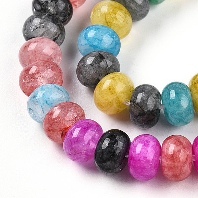 Natural Quartz Crystal Beads Strands G-T139-53B-1