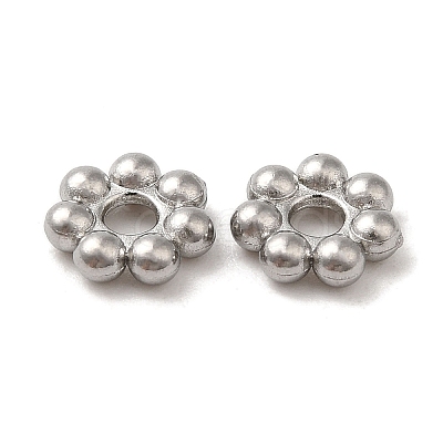 Non-Tarnish 304 Stainless Steel Spacer Beads STAS-H176-04D-P-1