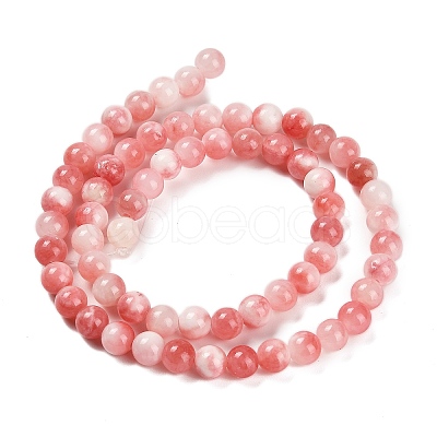 Natural Yellow Jade Beads Strands G-B128-A01-02-1