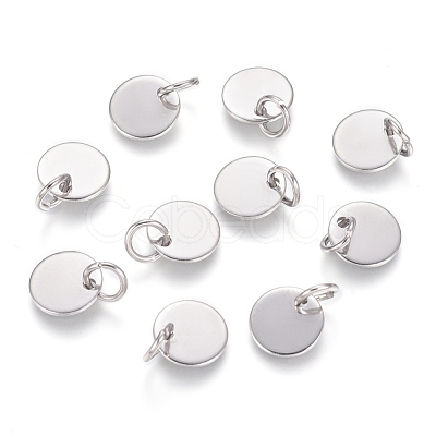 Non-Tarnish 304 Stainless Steel Charms STAS-I124-01C-P-1