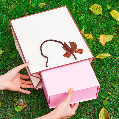 4Pcs Rectangle Paper Gift Bags AJEW-TA0001-60B-1