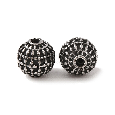 304 Stainless Steel Beads SA-CBAFBAB-09AS-C-1