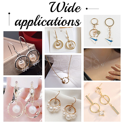 50Pcs Alloy Linking Rings FIND-UN0002-01G-1