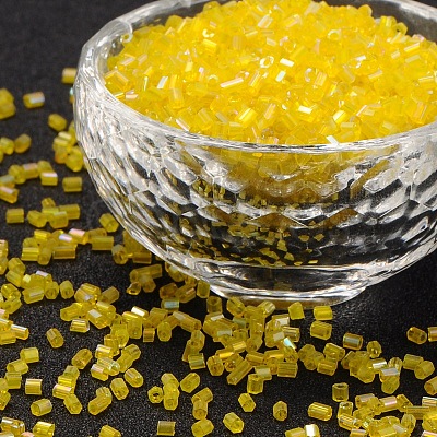 Two Cut Glass Seed Beads CSDB170-1