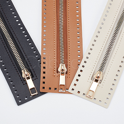 3Pcs 3 Colors Alloy Zipper FIND-WR0006-41-1