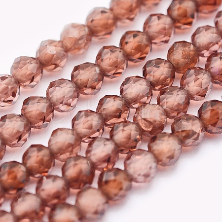 Natural Garnet Beads Strands G-O166-13B-2mm-1
