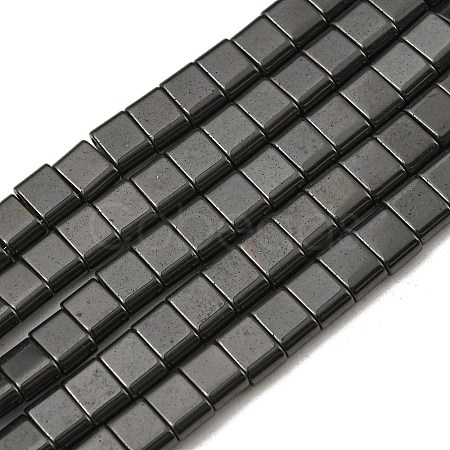 Electroplated Non-magnetic Synthetic Hematite Beads Strands G-C106-B02-14B-1