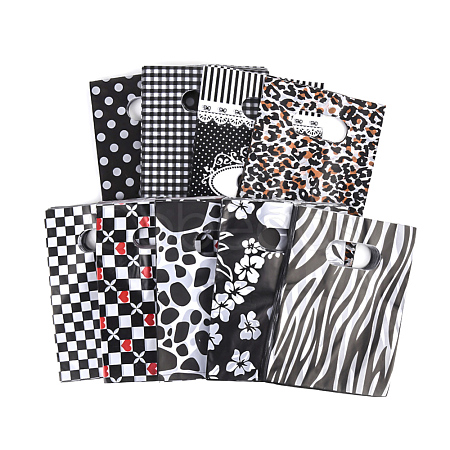 Printed Plastic Bags PE-T003-25x35cm-01-1