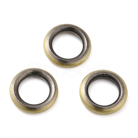Tibetan Style Rack Plating Brass Linking Rings KK-Q805-19AB-1