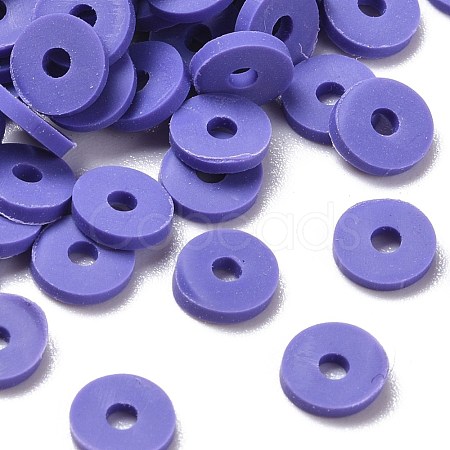 Handmade Polymer Clay Beads X-CLAY-Q251-6.0mm-52-1