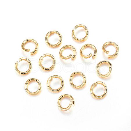 304 Stainless Steel Open Jump Rings STAS-F084-22G-1